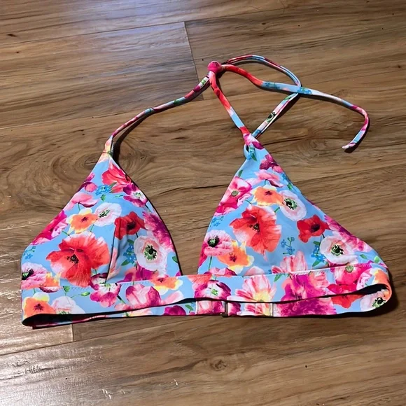 Victorias Secret Floral Bikini Top - Picture 1 of 1
